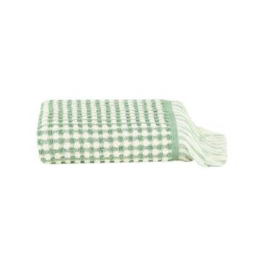 Imagem de Toalha de Rosto com Franja Loom Verde Menta Verde