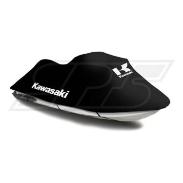 Imagem de Capa Compatível Jet Ski Kawasaki XI/SS Lycra Preta - SPTS