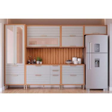 Imagem de Kit Modulado MGM 8 Peças Eloise C8P179 Cinamomo/Platina