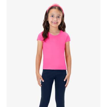 Imagem de Calça Legging Infantil Feminina Rovi Kids Azul, 18, Azul