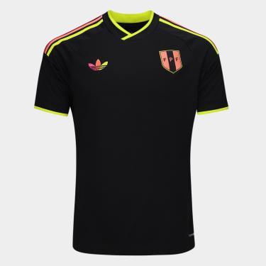 Imagem de Camisa Seleção Peru Away 2026 s/nº Torcedor Adidas Originals Masculina-Masculino