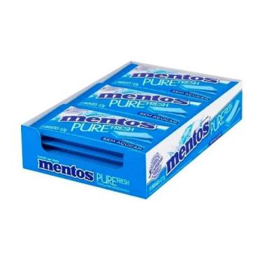 Imagem de Chiclete Mentos 3 Camadas Fresh Mint C/ 15u 127,5g