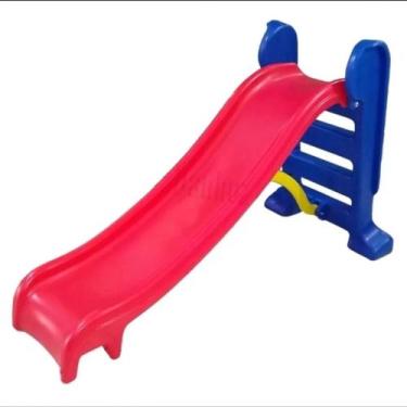 Imagem de Escorregador Médio 3 Degraus - Sophia Brinquedos , Vermelho