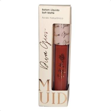 Imagem de Batom Liquido Soft Matte Diva Gior Unica 4ml Nao Craquela Vegano Elega