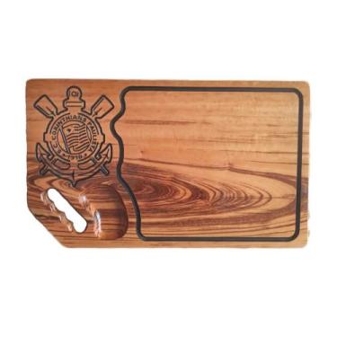 Imagem de Tábua de carne do corintias personalizada - Art country