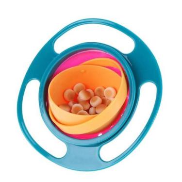 Imagem de Prato Baby 360 Giratório Com Equilíbrio Rotativo Tigela Infantil - jk,