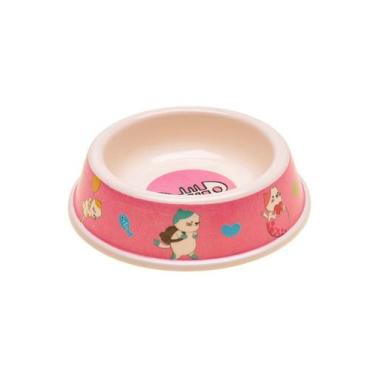 Imagem de Comedouro Melamine P/ Gatos, Rosa