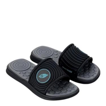 Imagem de Chinelo Infantil Mormaii Quiver Pro Gaspea REF: 11739, Preto cinza, 30