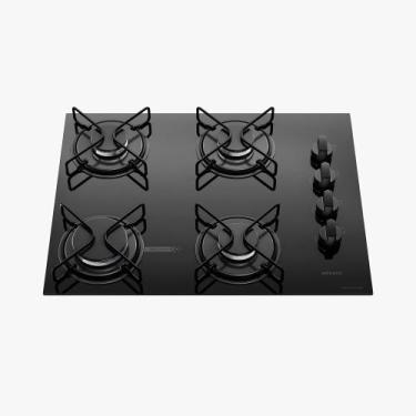Imagem de Cooktop gás 4 Bocas Atlas Mônaco Preto