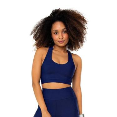 Imagem de Top Lorena - Hoop Fit, M (38/40), Azul marinho