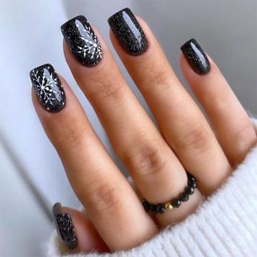Imagem de Kit 24 Unhas Postiças Realistas 3D de Alto Padrão Natural Luxo Acessór