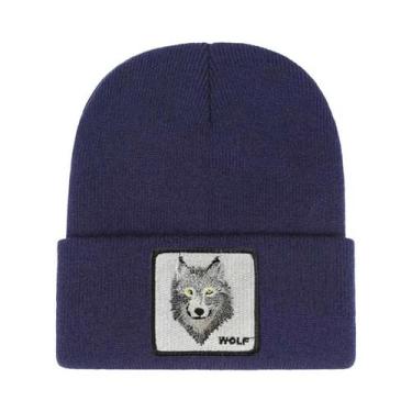 Imagem de Gorro Vintage Hip Hop Para Homens E Mulheres Com Bordado De Caveira, B