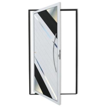Imagem de Porta Pivotante Lambril Oasis com Puxador Super 210cm x 100cm Brimak A