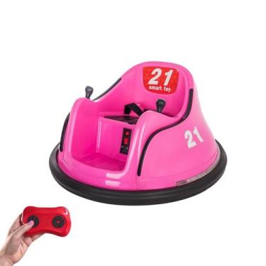 Imagem de Carrinho Elétrico Bate-Bate Com Controle Remoto Gira 360 6v Infantil  