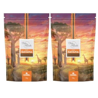 Imagem de Chá da Savana Rooibos com Cacau, Laranja, Canela e Baunilha 50g - 2 Pa