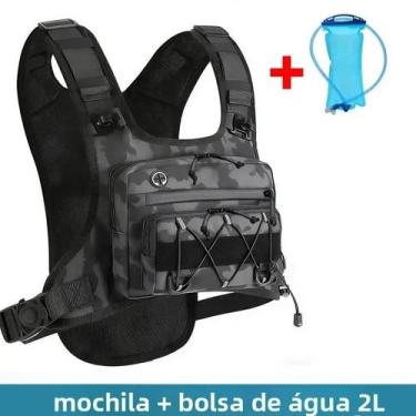Imagem de Colete De Hidratação Unissex Para Corrida, Mochila Tática Para Ciclism