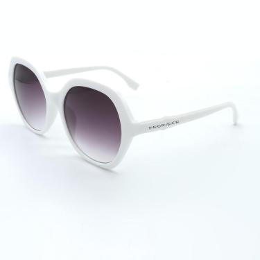 Imagem de Óculos de Sol Prorider Casual Branco com Lentes Fumê Degradê - BIOTOM26-Masculino