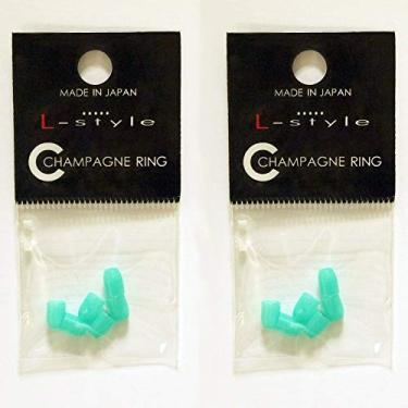 Imagem de LSTYLE Acessório de voo de dardo: inserções de anel de champanhe para voos de dardos PRO - Verde