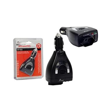 Imagem de Knup Inversor de Tensão 12V 110V Potência 75W com USB Veicular (Carro) 127V Transformador Conversor Automotivo Universal