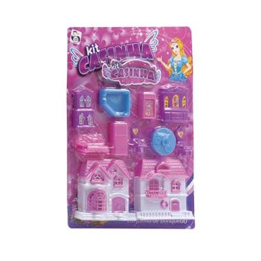 Imagem de Kit Casinha Dupla, Pica Pau Brinquedos, Multicor