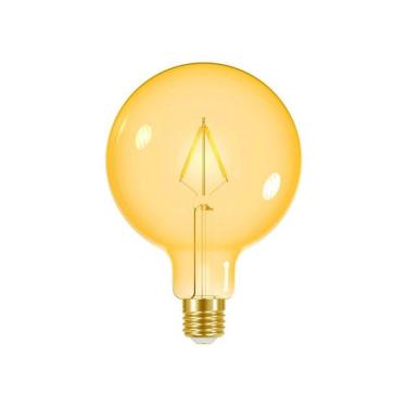 Imagem de Lâmpada Led Taschibra Filamento Vintage G125 3W E27