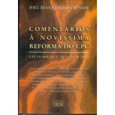 Imagem de Comentarios A Novissima Ref. De Cod. Proc. Civil