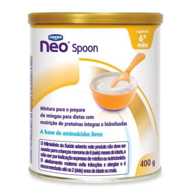 Imagem de Neo Spoon Mistura para Preparo de Mingau para Dietas com Restrição de Proteínas com 400g