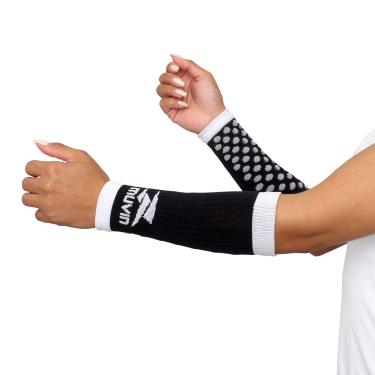 Imagem de Manguito Curto Voleibol Elite Muvin – Par – Esferas de Proteção – Manga Curta – Mangote – Vôlei – Corrida – Ciclismo - Boa Respirabilidade – Ótimo Ajuste – Conforto – Aumento de Desempenho – Unissex