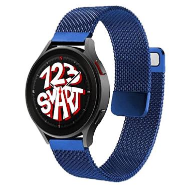 Imagem de Pulseira de Aço Milanese Dupla Marca 123Smart compatível com Galaxy Watch 4 Watch 5 Watch 6 Watch 7 40mm 42mm 43mm 44mm 45mm 46mm 47mm