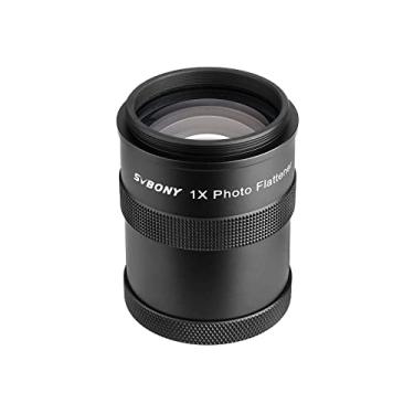 Imagem de SVBONY SV209 Field Flattener, 1.0X Flattener corrige o campo, revestimento FMC, conexão M63x1, para astrofotografia SV550 80mm F6 APO OTA