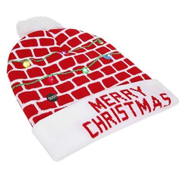 Imagem de Gorro gorro gorro de malha gorro de malha para crianças festa de natal casa natal adulto (21 * 10 * 4 cm - estilo 5)