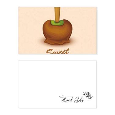 Imagem de Sorvete de chocolate marrom verde cartão de agradecimento cartão de aniversário saudação casamento apreciação