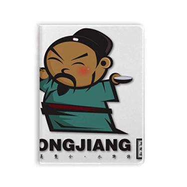 Imagem de Caderno de desenho The Outlaws Of Marsh Songjiang capa de goma Diário capa macia