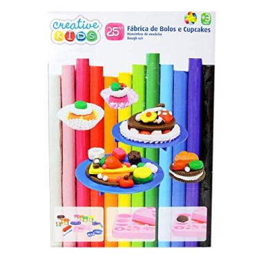 Imagem de Massinhas De Modelar - Fábrica De Bolos E Cupcakes Batiki Modele E Crie Colorido