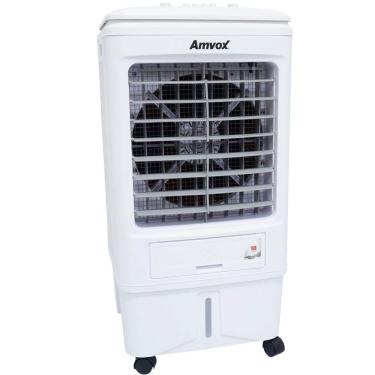 Imagem de Climatizador Ar Frio 18 L Portátil Evaporativo Industrial Umidificador Branco Amvox ACL 018