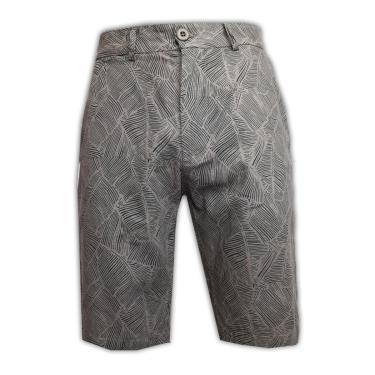 Imagem de Bermuda Nino Danieli Masculina Linho e Viscose BSM79493 VERDE-Masculino