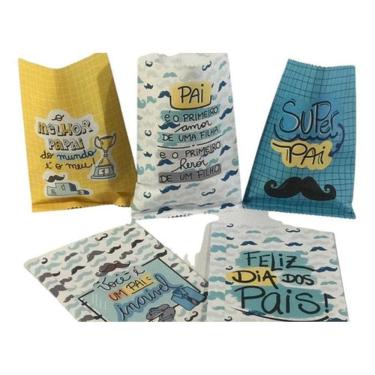 Imagem de 50 Saquinhos - Dias Dos Pais Embalagem Lembrancinha