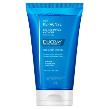 Imagem de Keracnyl Ducray Gel de Limpeza Antiacne Rosto e Corpo Pele Oleosa a Acneica 150g