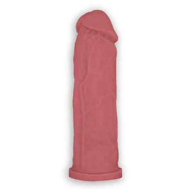 Imagem de Vênus Toys Capa Peniana Em Cyberskin Pênis 19Cm X 4 5Cm Marrom Eros 19Cm