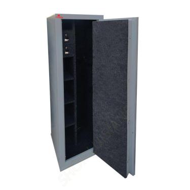 Imagem de Cofre Armário Carbono 150x42x42 para 15 peças (07 longas e 08 curtas) CR, CAC, EB