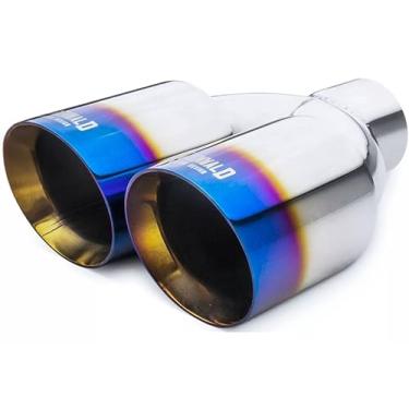 Imagem de BARENWALD, Ponteira Esportiva Dupla Inox 3,5 Pol Barenwald Mitte Burned