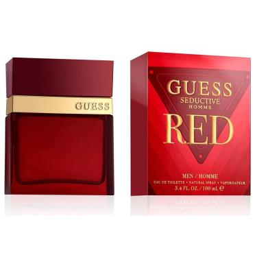 Imagem de Perfume Masculino Sedutor Homme Vermelho com Toques Amadeirados de Guess