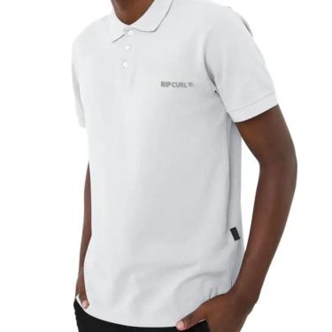 Imagem de Camisa Polo Rip Curl Basic Brand Blade Branca 000002MPO