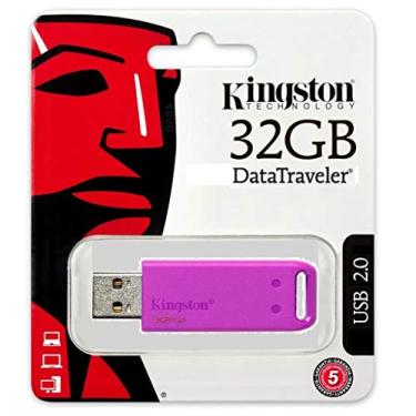Imagem de PEN DRIVE KINGSTON 32GB DATA TRAVEL USB 2.0