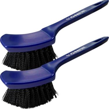 Imagem de Kit 2 Escova De Pneus Vonixx Limpeza Pneu Tapete Automotivo
