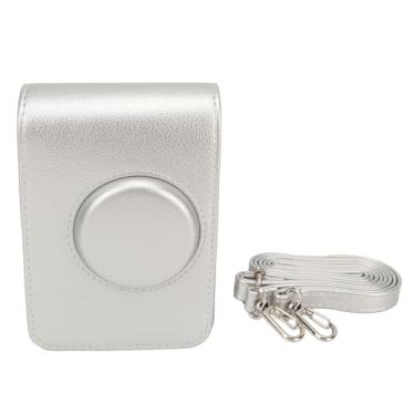 Imagem de Capa Protetora para Câmera, Bolsa retrô de Couro PU Texturizada Macia e Leve à Prova de Arranhões para Mini EVO Com Alça de Ombro Ajustável, Ideal para Mulheres, Homens e