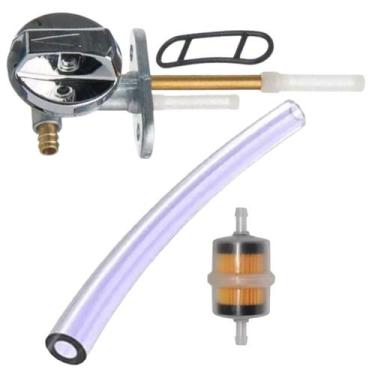 Imagem de Torneira Gasolina, Filtro, Mangueira Ybr 125 00 Á 08/ Factor 125 09 Á 