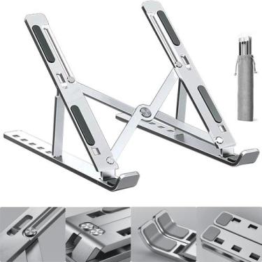 Imagem de Suporte Ergonômico Dobrável para Notebook Netbook Tablet 17 - Shopbr