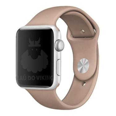 Imagem de Pulseira Sport Compatível Apple Watch - Baú do Viking, Nozes, 42-44mm 