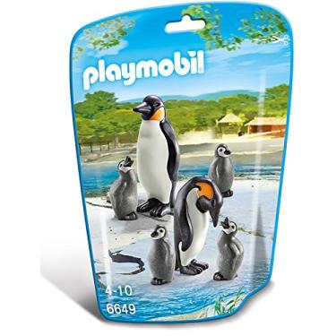 Imagem de Playmobil Penguin Family Building Kit